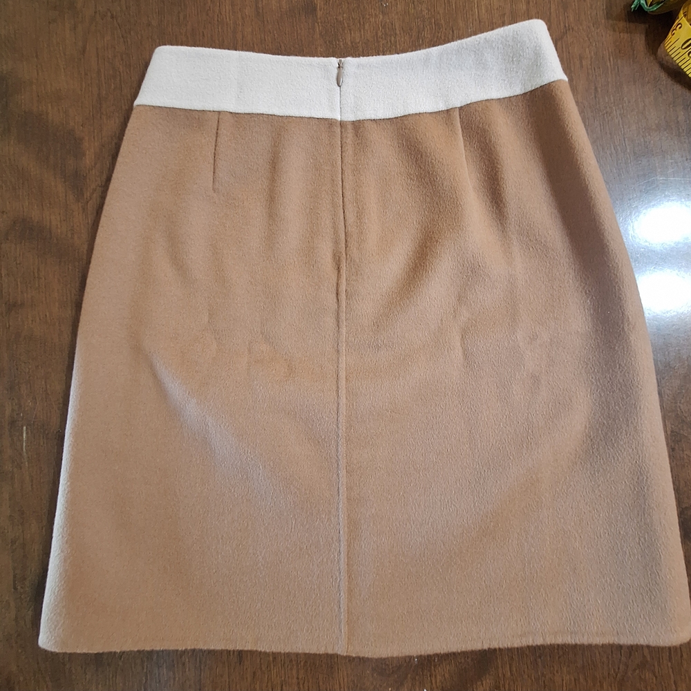MaxMara Tan Pencil Skirt Knee-length Work